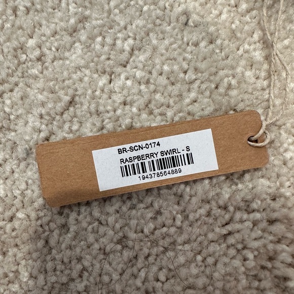 SKIMS Set Bra and Summer Mesh Mid Thigh Short RASPBERRY SWIRL Small NWY - Picture 4 of 5